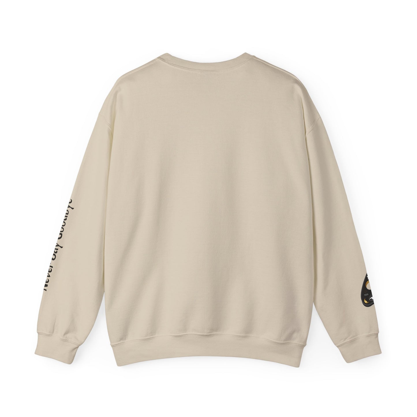 "Never Say Goodbye" Ouija Planchette Unisex Heavy Blend™ Crewneck Sweatshirt by Pale Raven Official