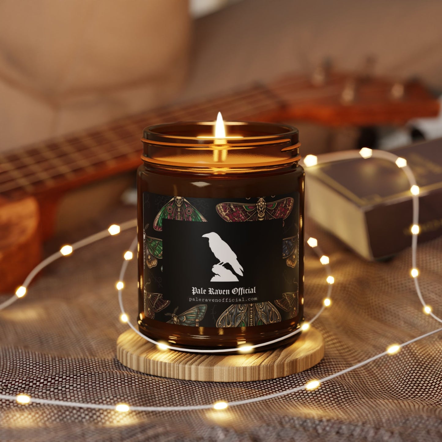 Pale Raven White Sage and Lavender Scented Soy Candle 9oz