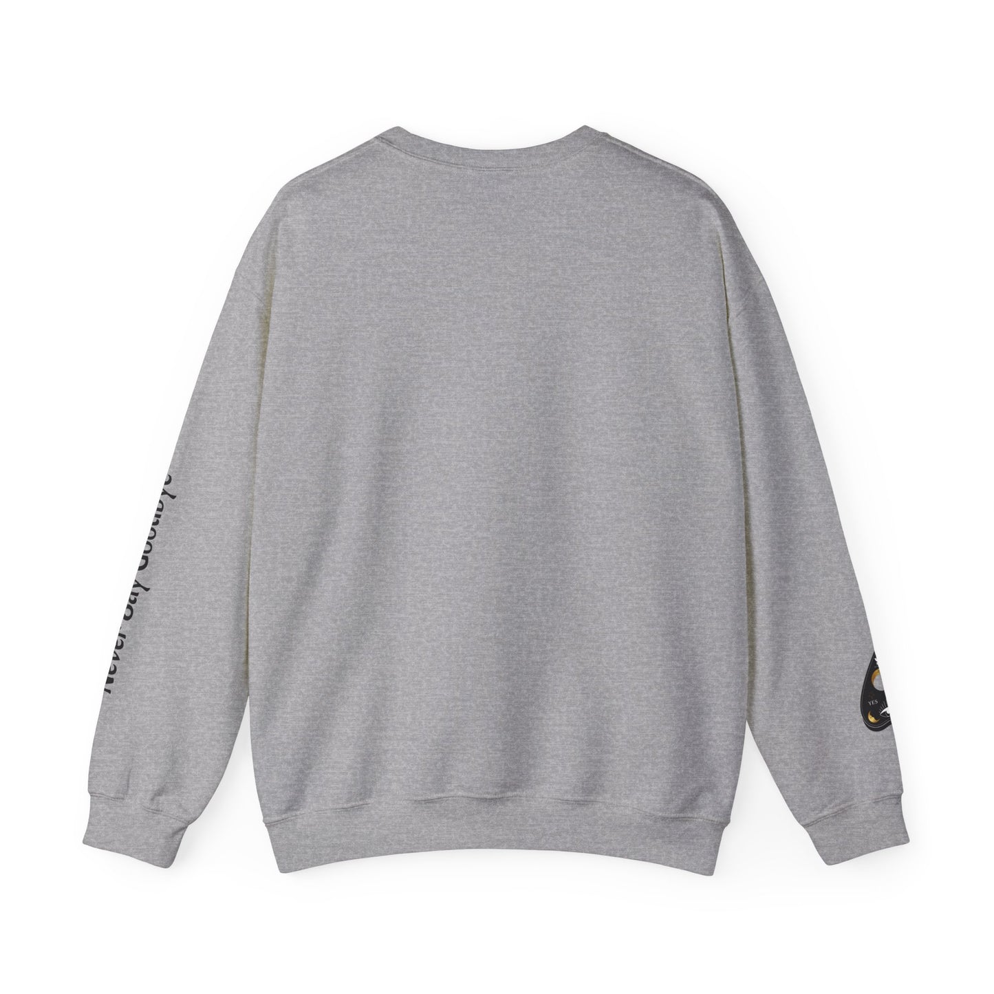 "Never Say Goodbye" Ouija Planchette Unisex Heavy Blend™ Crewneck Sweatshirt by Pale Raven Official