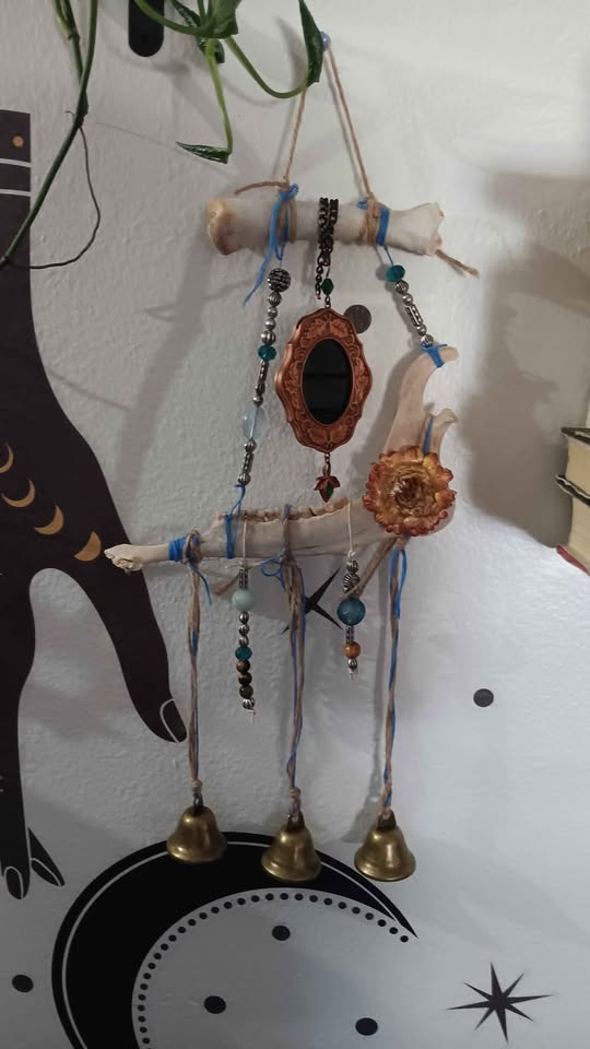 Handmade Spirit Bells/Witch Bells ● Scrying Mirror ● Deer ● Unique Gifts ● Spiritual Items