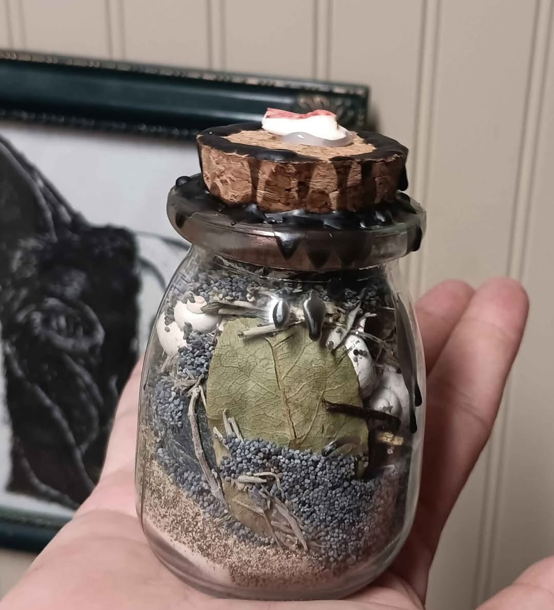 MADE TO ORDER 🖤🦴💀🛑Hex Removal & Protection Spell Jars